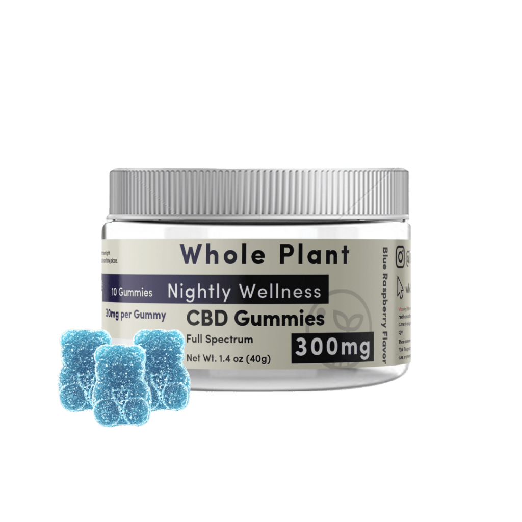 Nightly Wellness Gummies 1 Nightly Wellness CBD Gummies with Whole Plant CBD