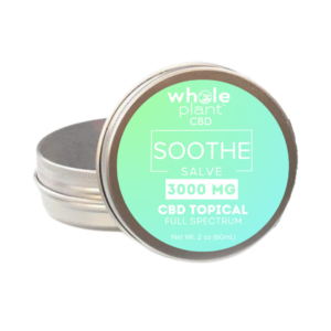 Whole Plant Soothe Salve 3000mg CBD Salve Topical