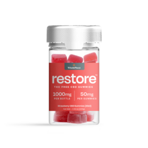 WP Restore THC-Free CBD Gummies 1000mg