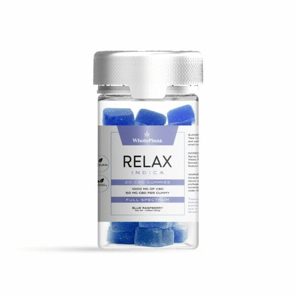 WP Relax Indica CBD Gummies 1000mg